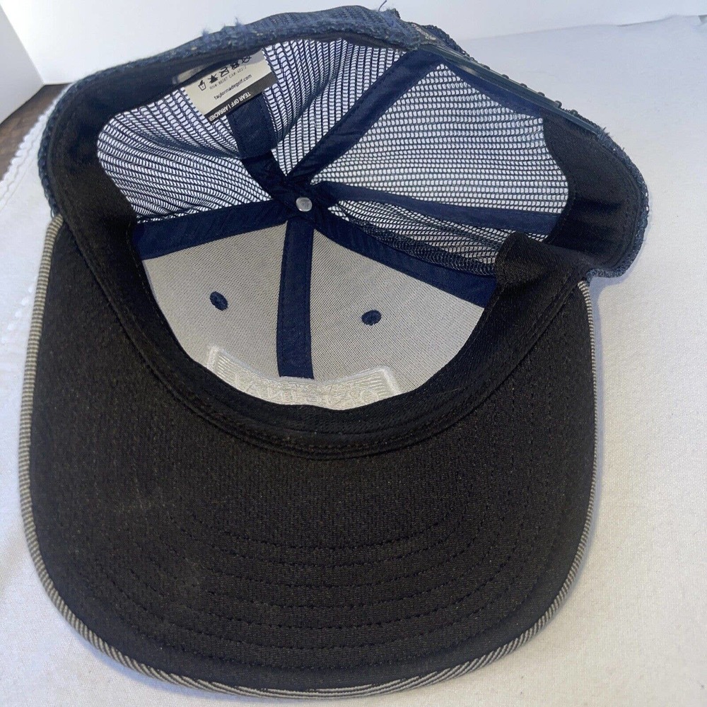 TAYLOR MADE GOLF ADULT UNISEX SNAPBACK ADJUSTABLE HAT: GREY (ORIGINAL ONE 1979) - Picture 10 of 11